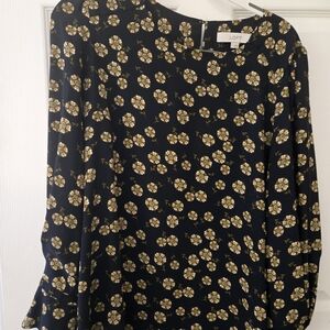 LOFT Floral Print Blouse